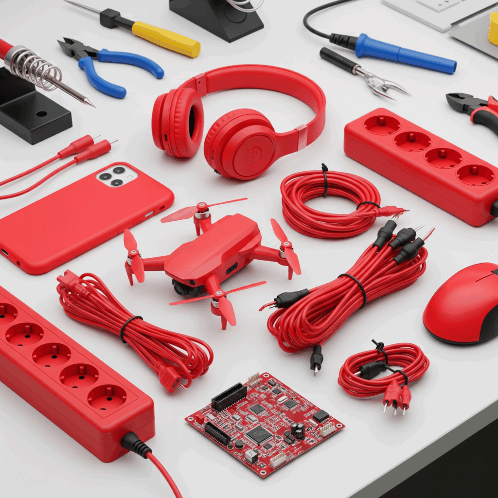 Electronics - Red